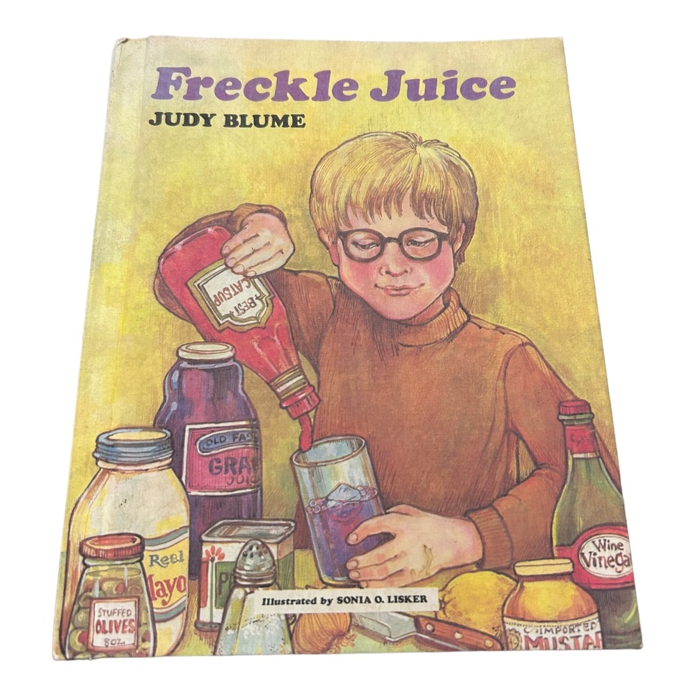 Judy Blume Book Freckle Juice